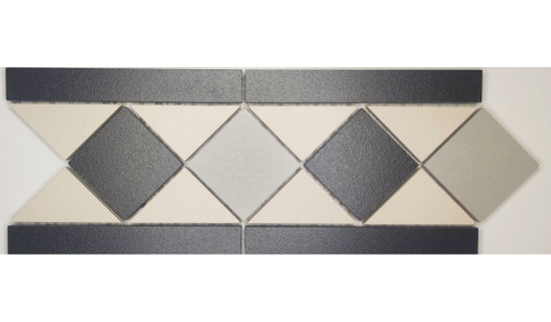 Плитка Metlaha Victorian Карина (Бордюр) 30.4х12.2