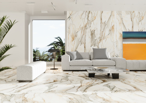 Керамогранит Cerrad Calacatta Gold Nat 60x60 фото 2