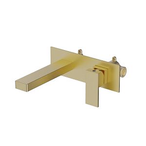 Смеситель для раковины встроенный Timo Selene 2071/17SM золото матовое фото