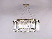 Подвесная люстра Newport 10110+1/C gold фото