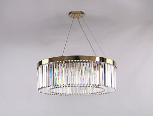 Подвесная люстра Newport 10110+1/C gold фото