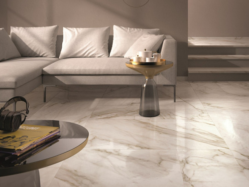 Керамогранит Flaviker Supreme SP6113L Golden Calacatta Lux 60х120 фото 2