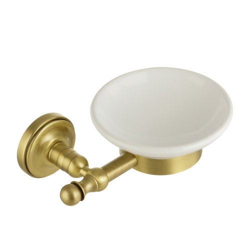 Mыльница Migliore Mirella настенная, керамика/бронза 17158