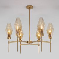 Люстра на штанге Eurosvet 60143/6 латунь фото