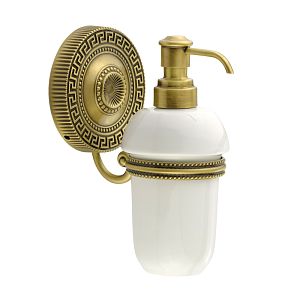Дозатор жидкого мыла Migliore Montecarlo настенный, керамика/бронза 31500 фото