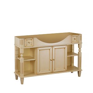 База Migliore Kantri L119хH81хP35 см, для раковины 121 см, 2 двери 2 ящика, цвет: Decape Sabbia 26673 фото