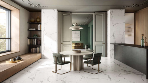 Керамогранит Italon Stellaris 600010002386 Statuario White Nat 120х120 фото 2