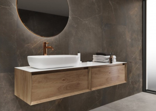 Керамогранит Cerrad Stonemood Maxie Brown Rect 119,7x59,7 фото 2