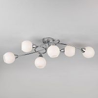 Накладная люстра Eurosvet 30133/6 хром фото