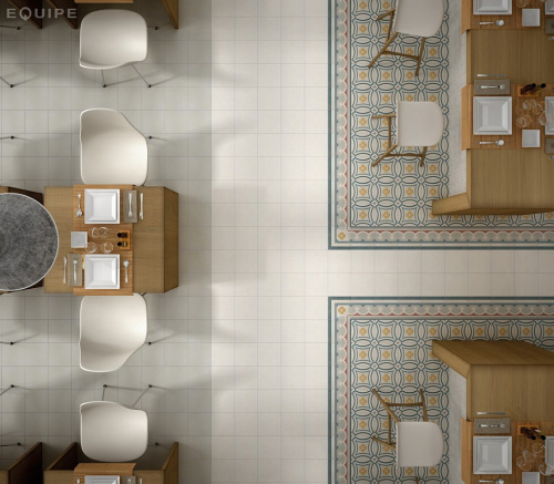 Керамогранит Equipe Caprice Deco 20868 Caprice White 20x20 фото 2