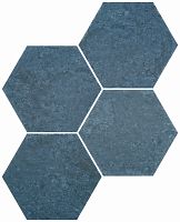 DURSTONE SIX Saona Керамогранит Azul 23x27 глазурованный матовый фото