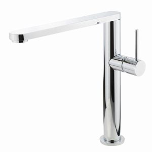 Смеситель для кухни Migliore Fortis монокомандный высокий, прямой излив, ручка сбоку, хром 26091 фото