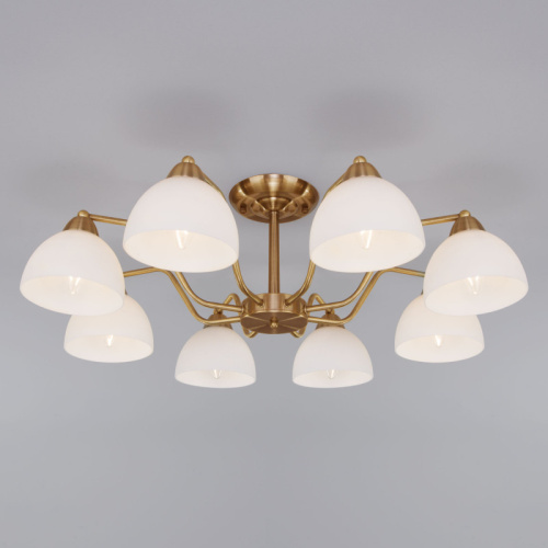 Люстра на штанге Eurosvet 30172/8 античная бронза