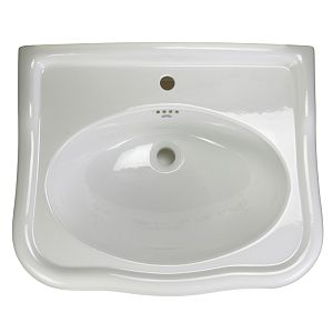 Раковина тюльпана Migliore Augusta 72x59 см, керамика белая 22803 фото