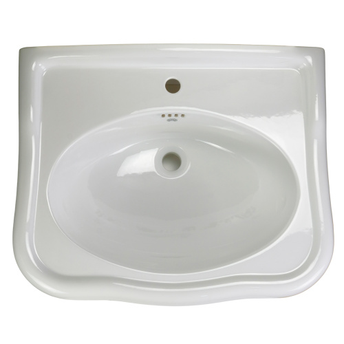 Раковина тюльпана Migliore Augusta 72x59 см, керамика белая 22803