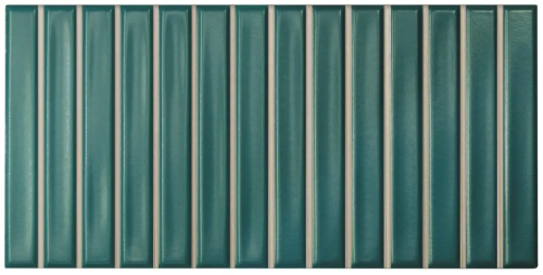 Керамическая плитка WOW Sweet Bars 128695 Teal Matt 12,5х25