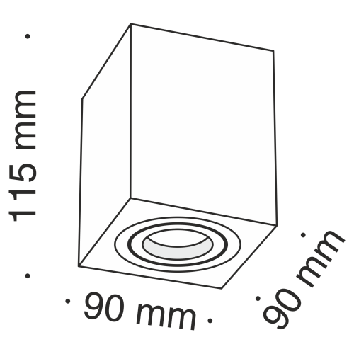 Потолочный светильник Maytoni Technical C017CL-01B фото 3