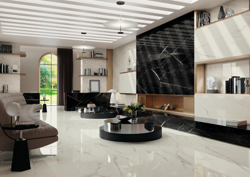 Керамогранит 600180000016 Empire Calacatta Black Lapp 120x278 фото 2