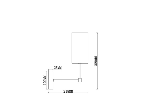Настенный светильник (бра) Freya FR5184WL-01CH фото 3