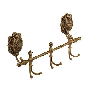 Планка Migliore Cleopatra с 3-мя двойными крючками, L36 см, бронза 16635 фото