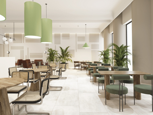 Керамогранит Tilezza Terra Divina Bianco 120х60 фото 2