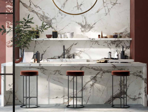 Керамогранит PF60005735 Sensi Up Statuario Versilia Ret 60x120 фото 2