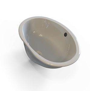 Раковина овальная Migliore Kantri (крепление снизу ст-цы), керамика белая AZZ, с крепежом 29899 фото