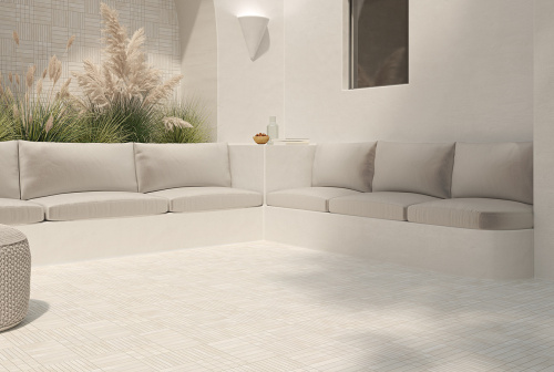 Керамогранит WOW Raster 131397 Grid S Off White 15х15 фото 2