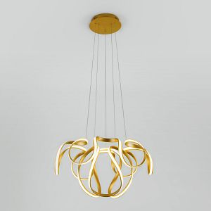 Подвесная люстра Eurosvet 90138/2 золото фото