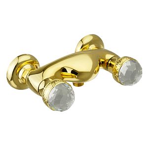 Смеситель для душа Migliore Axo Swarovski внешний, выход M1/2", золото 18508 фото