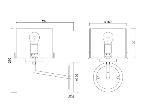 Настенный светильник (бра) Freya FR5096WL-01CH фото 2