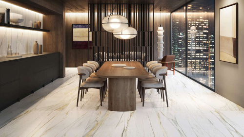 Керамогранит Italon Stellaris 610010002832 Calacatta Gold Nat 60х120 фото 2