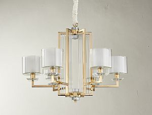 Подвесная люстра Newport 4406+1/C gold фото