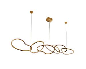 Подвесной светильник Newport 15326/S Champagne gold фото