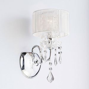 Бра Eurosvet 2045/1 хром/белый фото