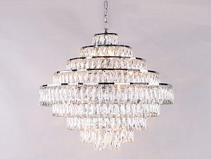 Каскадная люстра Newport 10125+14/C фото