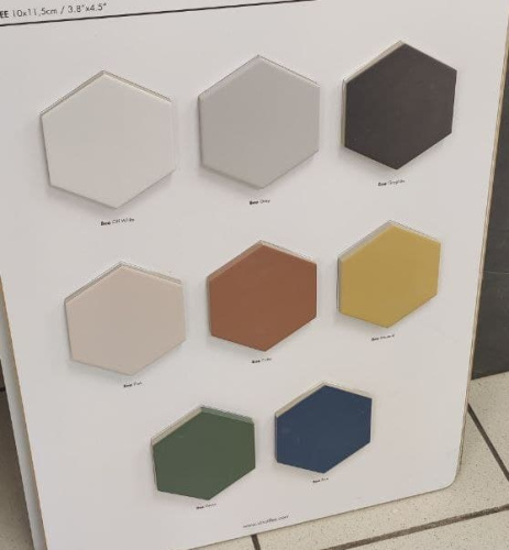 Керамогранит DNA Bee Off White 124259 11,5x10 фото 2