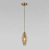 Подвесной светильник Eurosvet 50236/1 янтарный фото