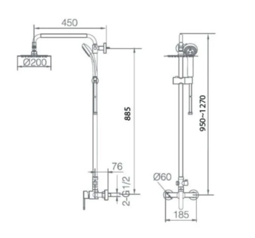 Душевой гарнитур IMEX BDR001 фото 3