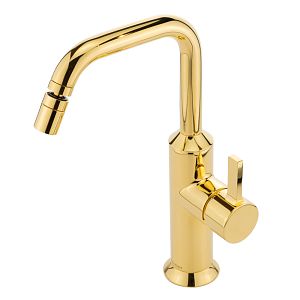 Смеситель для биде Migliore Sirius монокомандный (без слива), золото 28176 фото