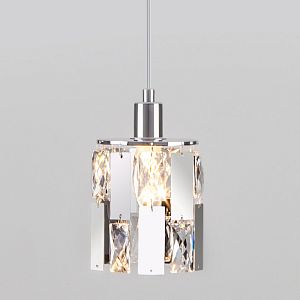 Подвесной светильник Eurosvet 50101/1 хром фото