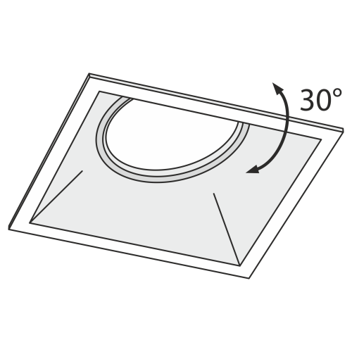 Встраиваемый светильник Maytoni Technical DL029-2-01W фото 2