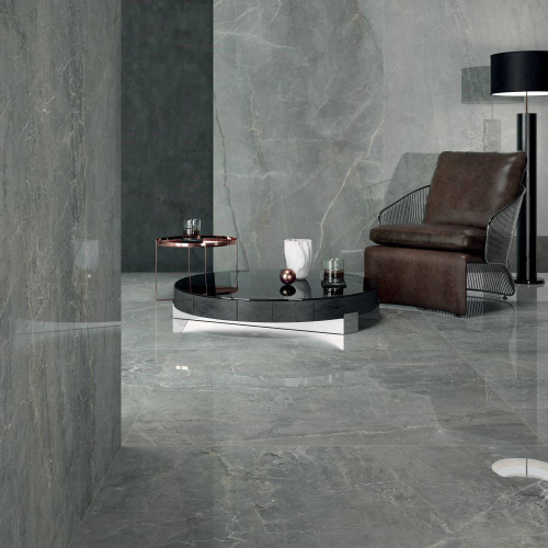 Керамогранит Lea Ceramiche Synestesia Gray Marble Levigato 120x278 фото 2