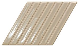 Керамическая плитка WOW Spike Bars 135021 B Greige Gloss 15x25,9 фото