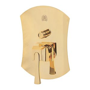 Смеситель скрытого монтажа Migliore Opera монокомандный, 2-х позиционный с девиатором, золото 19056 фото