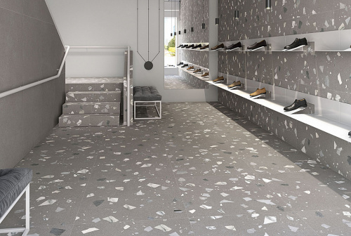 Керамогранит Arcana Elburg Ribe-R Antracita 80x80 фото 2