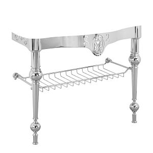 Консоль Migliore Bella напольная 100 см с решеткой, хром 20707 фото