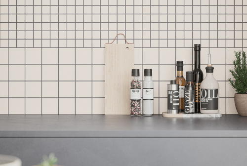 Керамогранит WOW Raster 131364 Grid S Chalk 15х15 фото 2