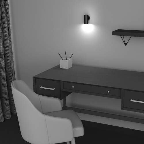 Настенный светильник (бра) Maytoni Technical C068WL-01B фото 2