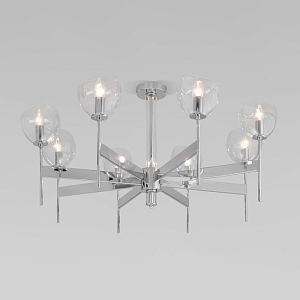 Люстра на штанге Eurosvet 60130/8 хром Smart фото